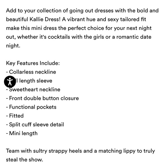 NWT Kallie Dress from City Chic in a Size 18 in Pop Pink - Picture 5 of 13